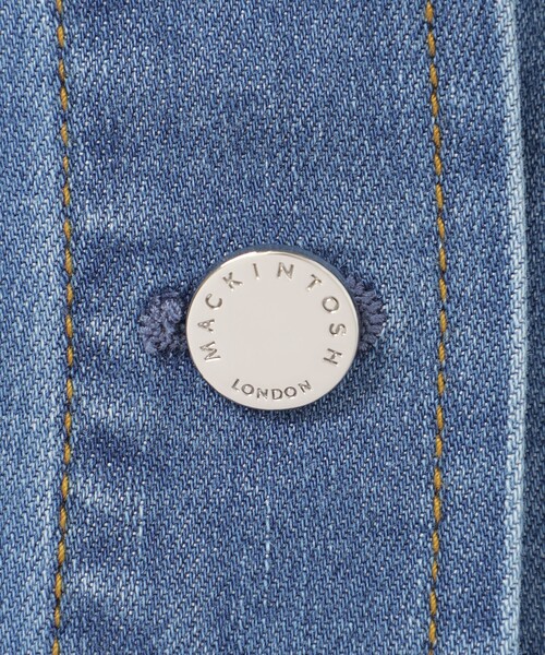 MACKINTOSH LONDON(マッキントッシュ ロンドン)の「コットンポリエステルレーヨンデニムジャケット(デニムジャケット・レディース・ブルー/ネイビー・38/40)」の6枚目の写真