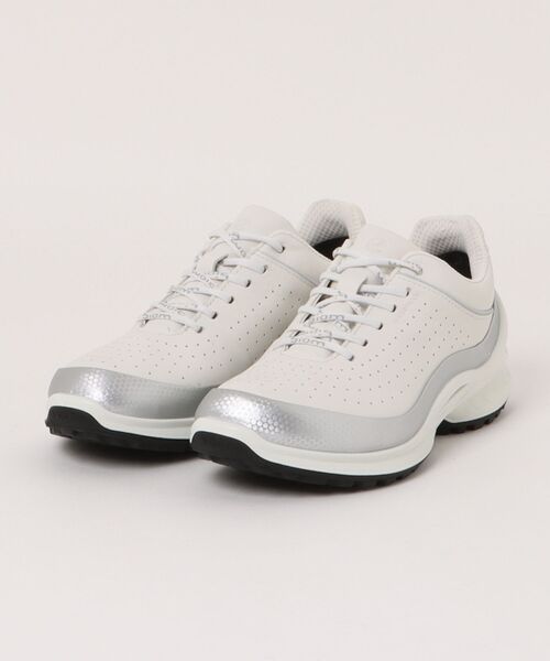 ECCO(エコー)の「ECCO 高性能 BIOM ENERGI レディース 本革 スニーカー 防水(スニーカー・レディース・シルバー・38/37/36/39)」の1枚目の写真