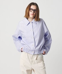 AEWEN MATOPH | ＜AEWEN MATOPH＞ショートブルゾン ‐ ウォッシャブル ‐(ブルゾン)