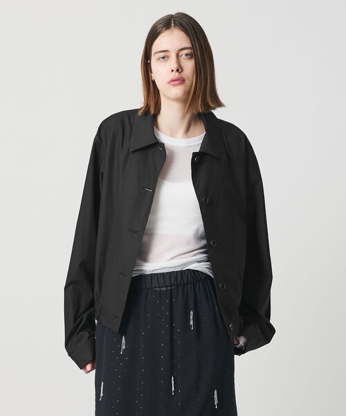 AEWEN MATOPH(イウエン マトフ)の「<AEWEN MATOPH>ショートブルゾン ‐ ウォッシャブル ‐(ブルゾン・レディース・ライトブルー/ブラック・FREE)」の20枚目の写真