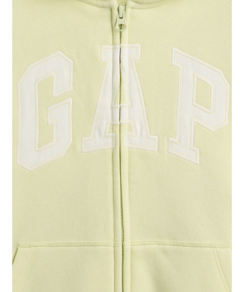 GAP(ギャップ)の「ヴィンテージソフト GAPロゴ ジップアップパーカー (キッズ)(パーカー・キッズ・イエロー・120cm/110cm/140cm/150cm/130cm/160cm)」の3枚目の写真