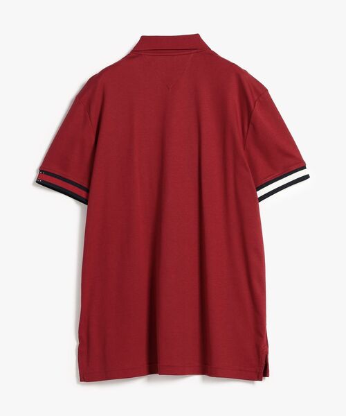 TOMMY HILFIGER(トミーヒルフィガー)の「フラッグカフコットンスリムポロシャツ(ポロシャツ・メンズ・レッド/ネイビー/グリーン/ホワイト・SMALL/X-LARGE/LARGE/MEDIUM)」の15枚目の写真