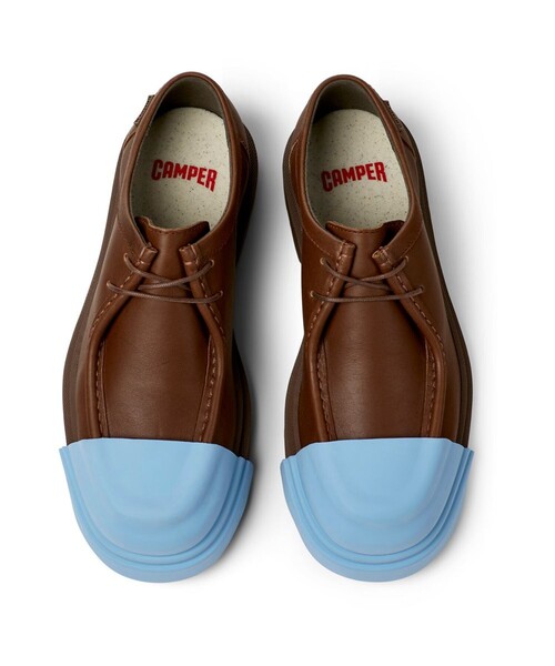 CAMPER（カンペール）の「[カンペール] JUNCTION / カジュアルシューズ（モカシン/デッキシューズ・レディース・ブラウン系その他3・25.0cm/24.0cm/23.5cm/23.0cm）」の4枚目の写真