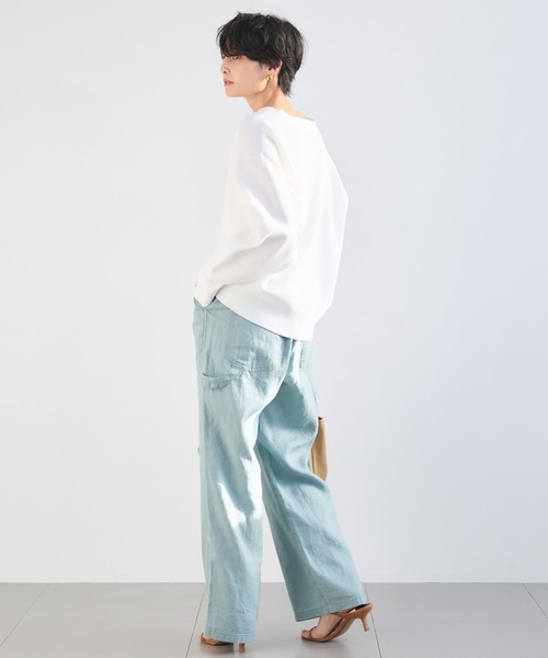 BARNYARDSTORM（バンヤードストーム）の「BARNYARDSTORM / 軽量畦編みカーディガン【WEB限定】（カーディガン/ボレロ・レディース・ベージュ/ホワイト/グレー・FREE）」の17枚目の写真