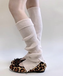 Vipoa | ルーズボタンスリットレッグウォーマー(レッグウォーマー)