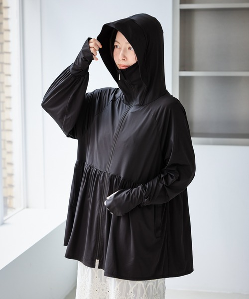 WEB限定カラー】絶対焼けたくないUVパーカー/UVカット・接触冷感