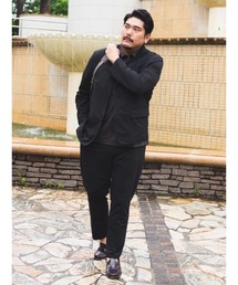 PIMLICO（ピムリコ）の「スーツ セットアップ ジャケット スラックス ストレッチ ウォッシャブル UVカット 遮熱 ストレッチ 吸水速乾 軽量（スーツセット）」