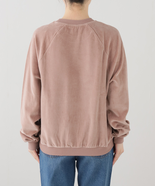 EMILY WEEK(エミリーウィーク)の「【BASERANGE/ベースレンジ】RIM RAGLAN SWEATSHIRT / PURRS-VE-SP26(Tシャツ/カットソー・レディース・ブラウン・SMALL)」の15枚目の写真