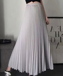ロングプリーツスカート