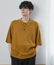 ETRO エトロ ニットポロ ニット ポロシャツ グリーン イエロー バイカラー Etro（エトロ）メンズ ポロシャツ - FARFETCH