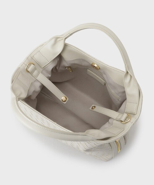 UNTITLED(アンタイトル)の「【新素材追加】ミニメッシュショルダー(ショルダーバッグ・レディース・アイボリー/ブラック系4・99)」の9枚目の写真