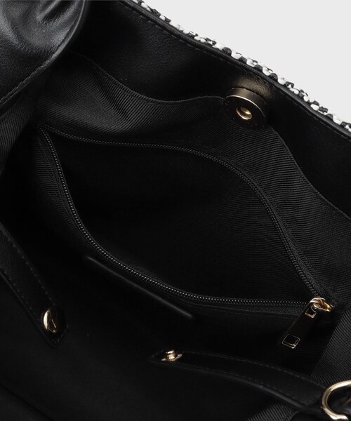 UNTITLED(アンタイトル)の「【新素材追加】ミニメッシュショルダー(ショルダーバッグ・レディース・アイボリー/ブラック系4・99)」の11枚目の写真