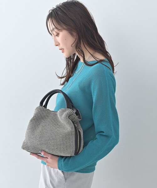 UNTITLED(アンタイトル)の「【新素材追加】ミニメッシュショルダー(ショルダーバッグ・レディース・アイボリー/ブラック系4・99)」の20枚目の写真