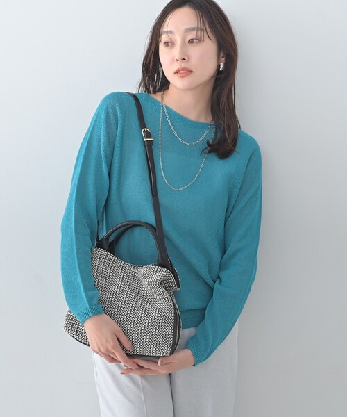 UNTITLED(アンタイトル)の「【新素材追加】ミニメッシュショルダー(ショルダーバッグ・レディース・アイボリー/ブラック系4・99)」の21枚目の写真