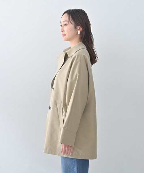 UNTITLED(アンタイトル)の「【TICCA】miniテントトレンチコート(トレンチコート・レディース・ベージュ・02)」の8枚目の写真