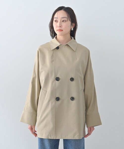 UNTITLED(アンタイトル)の「【TICCA】miniテントトレンチコート(トレンチコート・レディース・ベージュ・02)」の15枚目の写真
