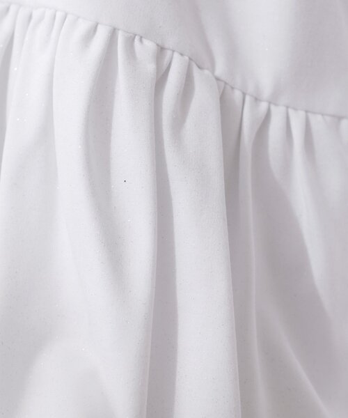 natural couture（ナチュラルクチュール）の「ペプラムラメパーカー（パーカー・レディース・ブラック/オフホワイト/サックスブルー/ネイビー・FREE）」の18枚目の写真