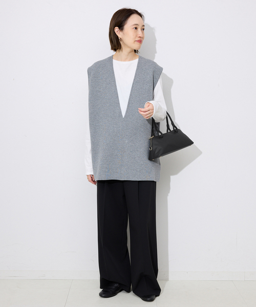 SLOBE IENA（スローブイエナ）の「《追加》Hyman Roth ミニボストン T10843（ボストンバッグ・レディース・ブラック・FREE）」の2枚目の写真