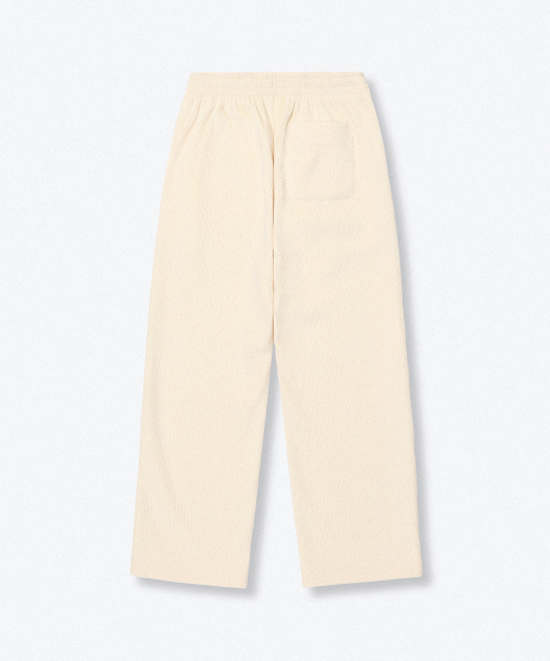 MUSINSA STANDARD KIDS（ムシンサスタンダードキッズ）の「ベルベットコーデュロイラウンジパンツ[クリーム]（スウェットパンツ・レディース・その他・110）」の4枚目の写真