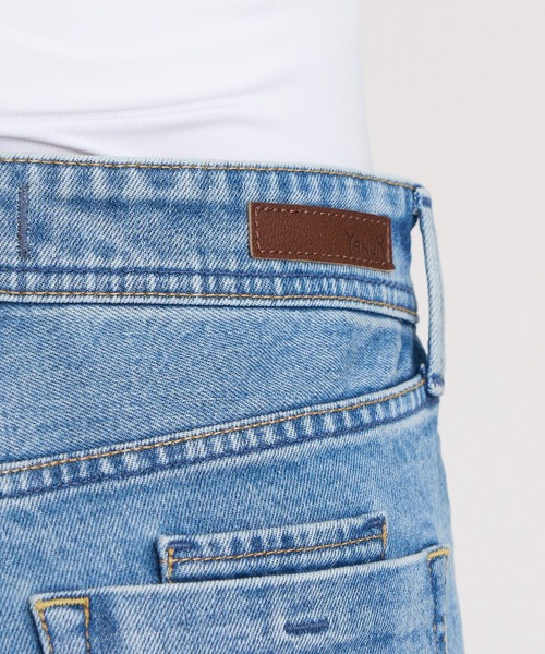 YANUK（ヤヌーク）の「フレア"CLAIRE"（デニムパンツ・レディース・サックスブルー・21inch/22inch/23inch/24inch/25inch/26inch/27inch）」の11枚目の写真