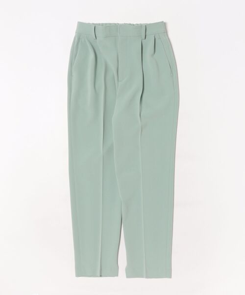 STRAWBERRY-FIELDS(ストロベリーフィールズ)の「トリアセポリダブルクロス(スラックス・レディース・ミント/ネイビー・1)」の2枚目の写真