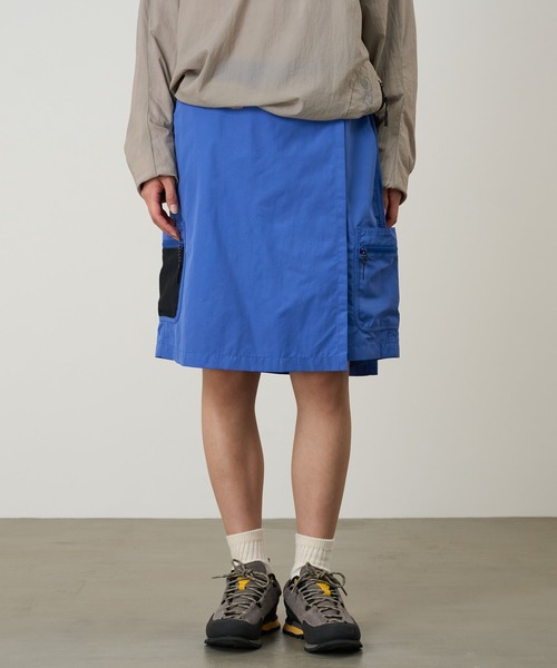 Gramicci（グラミチ）の「GUIDE SKORT｜ガイドスコート（Tシャツ/カットソー・レディース・ブラック/ブルー系その他/グリーン系その他・M/S/L）」の3枚目の写真