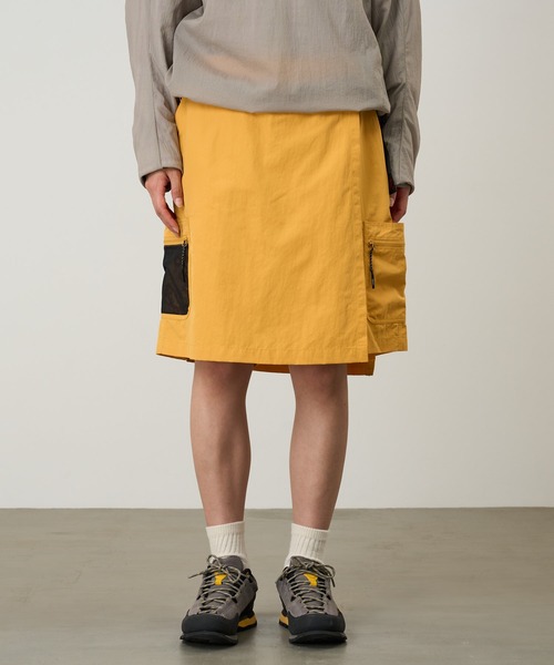 Gramicci(グラミチ)の「GUIDE SKORT / ガイドスコート Gramicci グラミチ(スカート・レディース・ブラック/ブルー系その他/グリーン系その他/オレンジ系その他・M/S/L)」の4枚目の写真