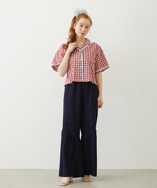 MILKFED.（ミルクフェド）の「PANELED RELAXED PANTS（その他パンツ・レディース・チャコール/ベージュ/ネイビー・S/M）」の9枚目の写真