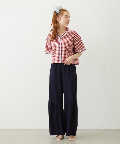 MILKFED.（ミルクフェド）の「PANELED RELAXED PANTS（その他パンツ・レディース・チャコール/ベージュ/ネイビー・S/M）」の10枚目の写真