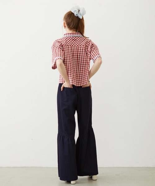 MILKFED.（ミルクフェド）の「PANELED RELAXED PANTS（その他パンツ・レディース・チャコール/ベージュ/ネイビー・S/M）」の12枚目の写真