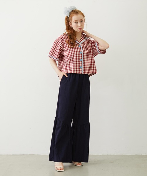 MILKFED.（ミルクフェド）の「PANELED RELAXED PANTS（その他パンツ・レディース・チャコール/ベージュ/ネイビー・S/M）」の13枚目の写真