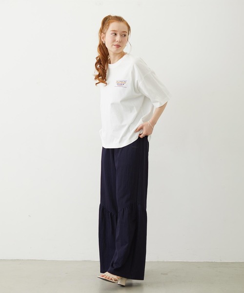 MILKFED.（ミルクフェド）の「PANELED RELAXED PANTS（その他パンツ・レディース・チャコール/ベージュ/ネイビー・S/M）」の15枚目の写真