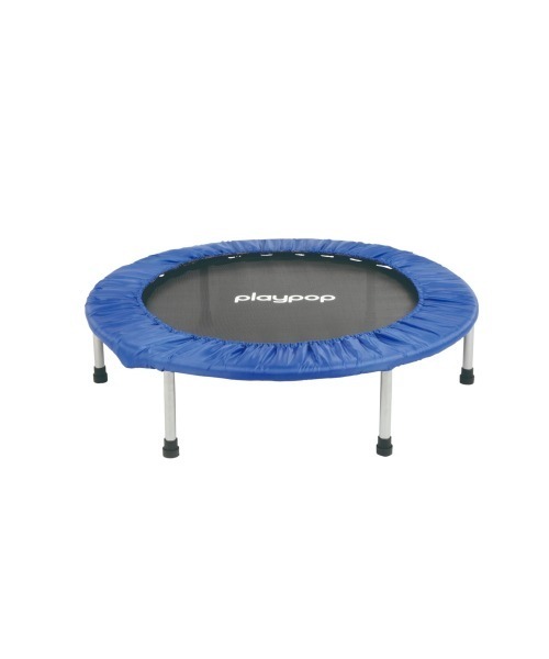 洋服100サイズプラスおもちゃ、トランポリン BTM トランポリン 手すり付き 直径102cm 耐荷重110kg ゴム式 家庭用