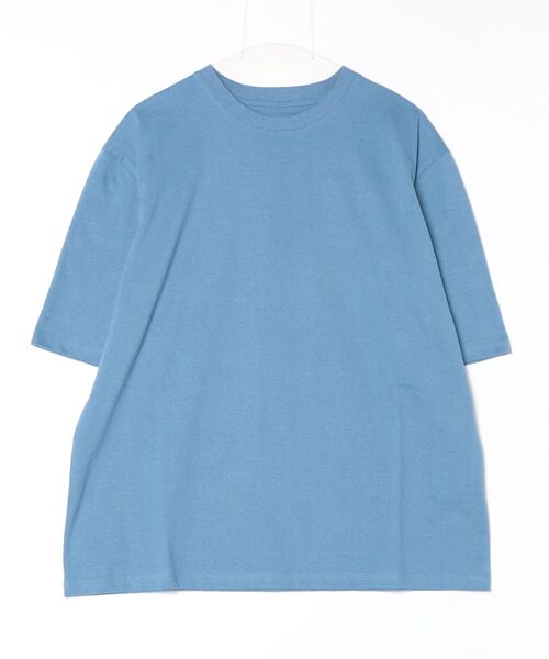 my beautiful landlet(マイビューティフルランドレット)の「【my beautiful landlet】SUPIMA COTTON OVERSIZE T-SHIRT(Tシャツ/カットソー・メンズ・ライトグレー/グレー/ブラック/ライトブルー/ホワイト・0/1)」の8枚目の写真