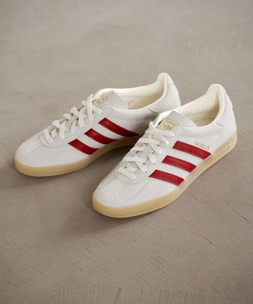 adidas Originals(アディダスオリジナルス)の「【国内EXCLUSIVE】<adidas Originals>GAZELLE INDOOR スニーカー(スニーカー・レディース・ナチュラル・23.5cm/22.5cm/24cm/24.5cm/23cm/25cm)」の3枚目の写真