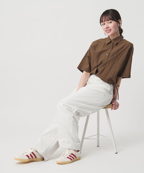adidas Originals(アディダスオリジナルス)の「【国内EXCLUSIVE】<adidas Originals>GAZELLE INDOOR スニーカー(スニーカー・レディース・ナチュラル・23.5cm/22.5cm/24cm/24.5cm/23cm/25cm)」の7枚目の写真