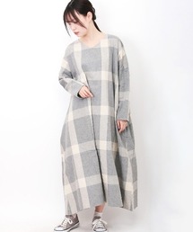 BACKYARD FAMILY（バックヤードファミリー）の「チェックワンピース（ワンピース）」