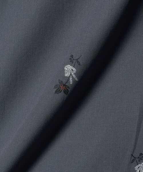 Jieda（ジエダ）の「＜JIEDA＞BONE FLOWER ショートスリーブ シャツ（シャツ/ブラウス・メンズ・ライトブルー/ダークグレー・1/2）」の7枚目の写真