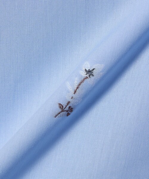 Jieda（ジエダ）の「＜JIEDA＞BONE FLOWER ショートスリーブ シャツ（シャツ/ブラウス・メンズ・ライトブルー/ダークグレー・1/2）」の5枚目の写真