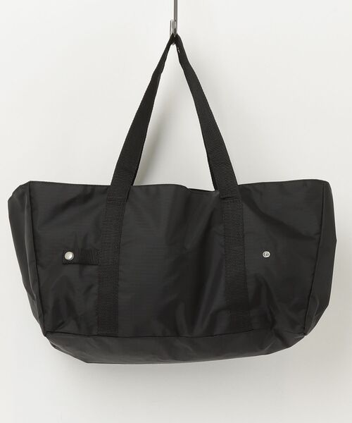 CALIFORNIA OUTFITTERS(カリフォルニア アウトフィッターズ)の「3C6ドローストリング付 カゴ型 ショッピングバッグ 23L(エコバッグ/サブバッグ・メンズ・ブラック・ONESIZE)」の2枚目の写真