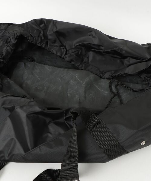 CALIFORNIA OUTFITTERS(カリフォルニア アウトフィッターズ)の「3C6ドローストリング付 カゴ型 ショッピングバッグ 23L(エコバッグ/サブバッグ・メンズ・ブラック・ONESIZE)」の4枚目の写真