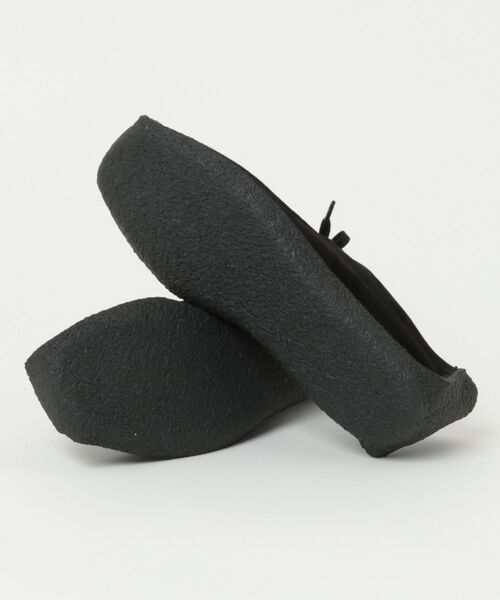 Padmore&Barnes(パドモア&バーンズ)の「TRAIL SHOE(モカシン/デッキシューズ・メンズ・ブラック/ライトベージュ・UK7/UK8/UK9)」の4枚目の写真