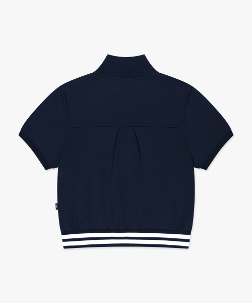 LMCの「WM GOTHIC FOOTBALL SHORT SLV ZIP-UP navy(Tシャツ/カットソー・レディース・その他・SMALL/MEDIUM)」の2枚目の写真