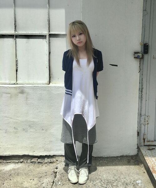 LMCの「WM GOTHIC FOOTBALL SHORT SLV ZIP-UP navy(Tシャツ/カットソー・レディース・その他・SMALL/MEDIUM)」の5枚目の写真