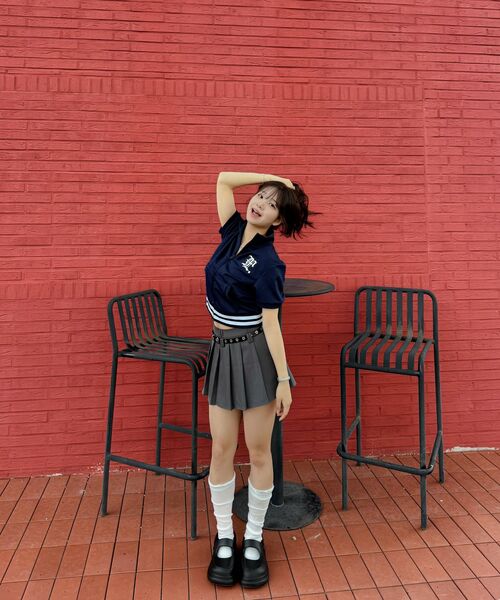 LMCの「WM GOTHIC FOOTBALL SHORT SLV ZIP-UP navy(Tシャツ/カットソー・レディース・その他・SMALL/MEDIUM)」の6枚目の写真