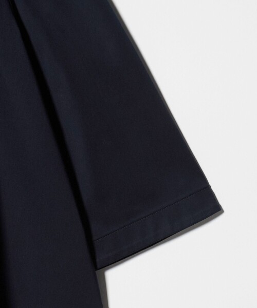 UNITED ARROWS(ユナイテッドアローズ)の「トリコット テントライン ポロシャツ(Tシャツ/カットソー・レディース・ネイビー/その他9/オフホワイト・FREE)」の6枚目の写真