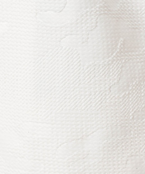 NICOLE CLUB FOR MEN(ニコルクラブフォーメン)の「エンボスクラック柄5分袖ジップパーカー(パーカー・メンズ・ホワイト系2/ホワイト系1/ブラック系2/ブラック系1・X-LARGE/LARGE/MEDIUM)」の18枚目の写真