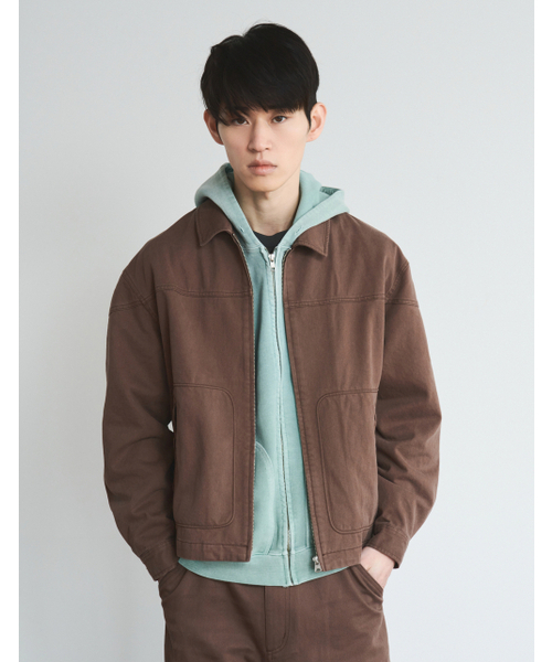 LORES（ロアス）の「Farmer Jacket - Brown（ブルゾン・レディース・その他・MEDIUM/LARGE/X-LARGE）」の9枚目の写真