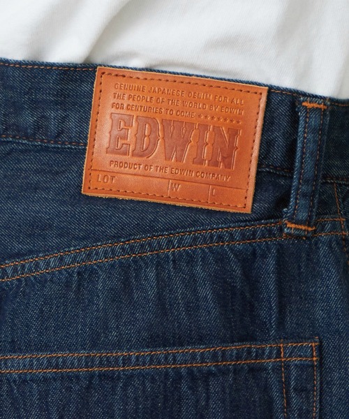EDWIN(エドウィン)の「EDWIN エドウィン 505Z ライトオンス ワイドストレート デニムパンツ ジーンズ セットアップ対応 セルビッジ(デニムパンツ・メンズ・ライトインディゴブルー/インディゴブルー/ブルー・36/34/32/31/33/29/30)」の11枚目の写真
