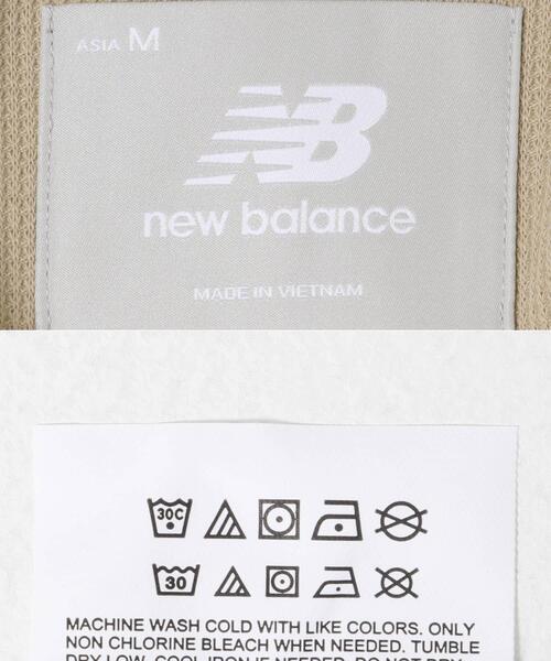 NEW BALANCE(ニューバランス)の「NEW BALANCE NB GREYペプラム長袖トップ(Tシャツ/カットソー・レディース・ベージュ/オフホワイト・MEDIUM)」の18枚目の写真